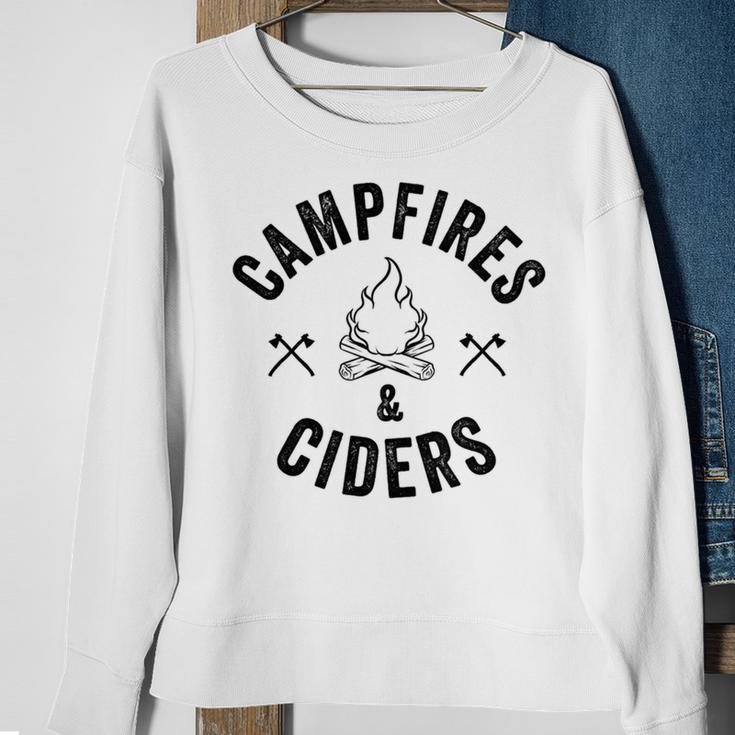 Funny Campfires Ciders Camping 58 Shirt Sweatshirt Gifts for Old Women