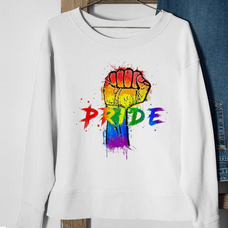Gay Pride Lgbt For Gays Lesbian Trans Pride Month Sweatshirt Gifts for Old Women