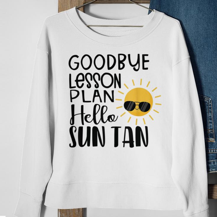 Good Bye School Hello Summer Sweatshirt Gifts for Old Women