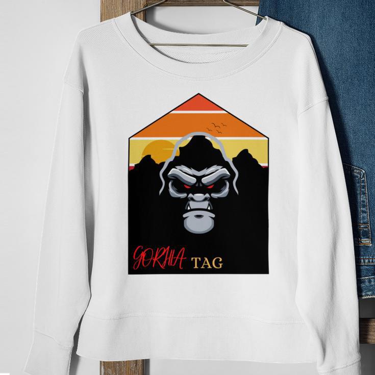 Gorilla Tag Pfp Maker Gorilla Tag Mountain Sweatshirt Gifts for Old Women