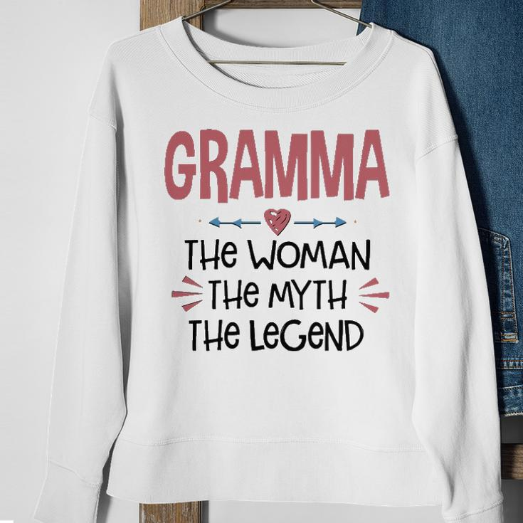 Gramma Grandma Gift Gramma The Woman The Myth The Legend Sweatshirt Gifts for Old Women