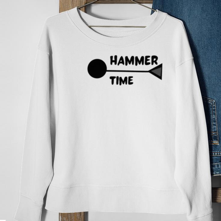 Hammer Time Track And Field Hammer Throw Sweatshirt Gifts for Old Women