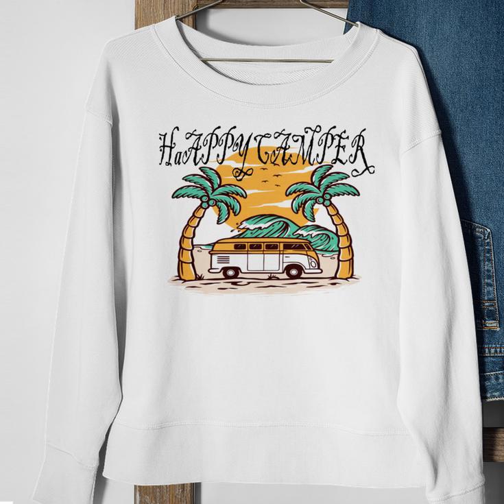 Happy Camper V2 Sweatshirt Gifts for Old Women