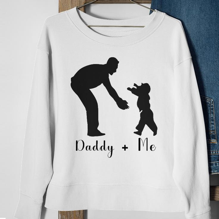 Happy Fathers Day I Love Father Daddy And Me Sweatshirt Gifts for Old Women