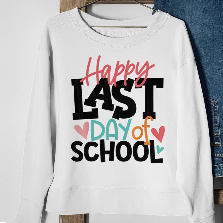 Happy Last Day Of School Funny V3 Sweatshirt Gifts for Old Women