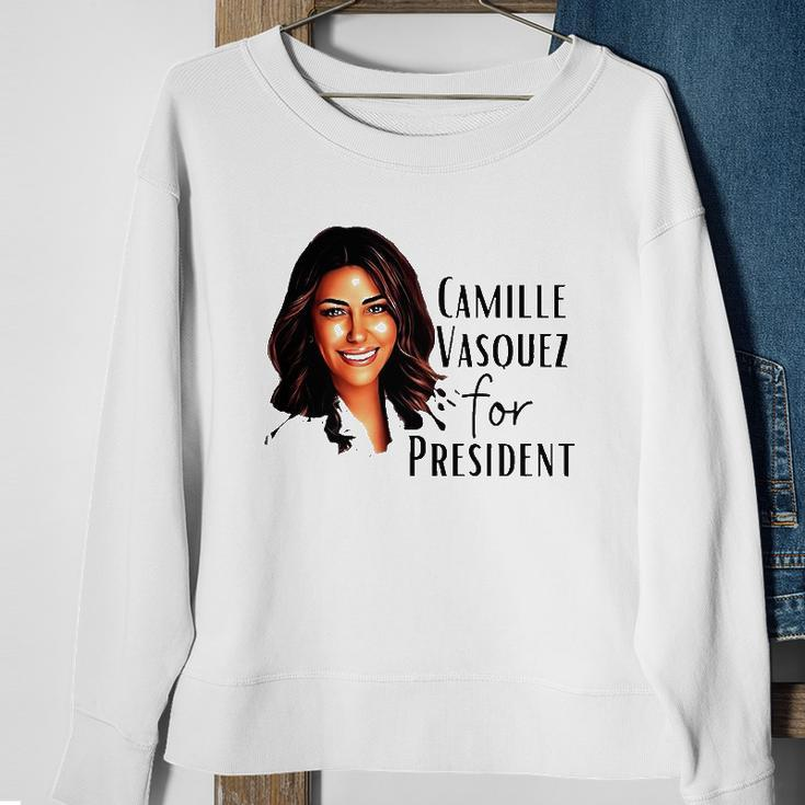 Johnny Depps Lawyer Camille Vazquez For President Sweatshirt Gifts for Old Women