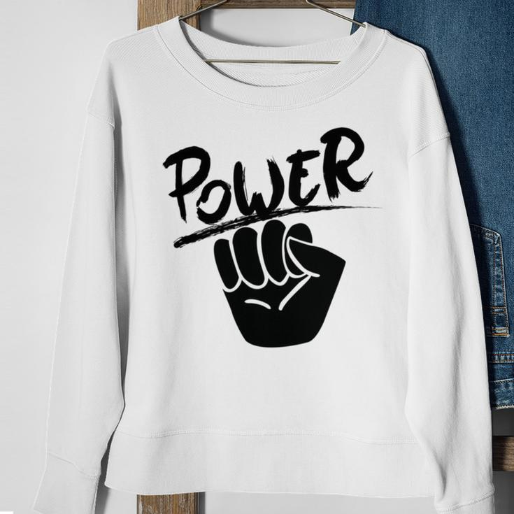 Juneteenth Black Power Sweatshirt Gifts for Old Women