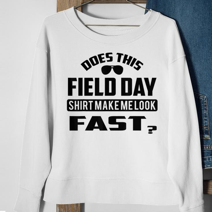 Kids Field Day For Teache Yellow Field Day Sweatshirt Gifts for Old Women