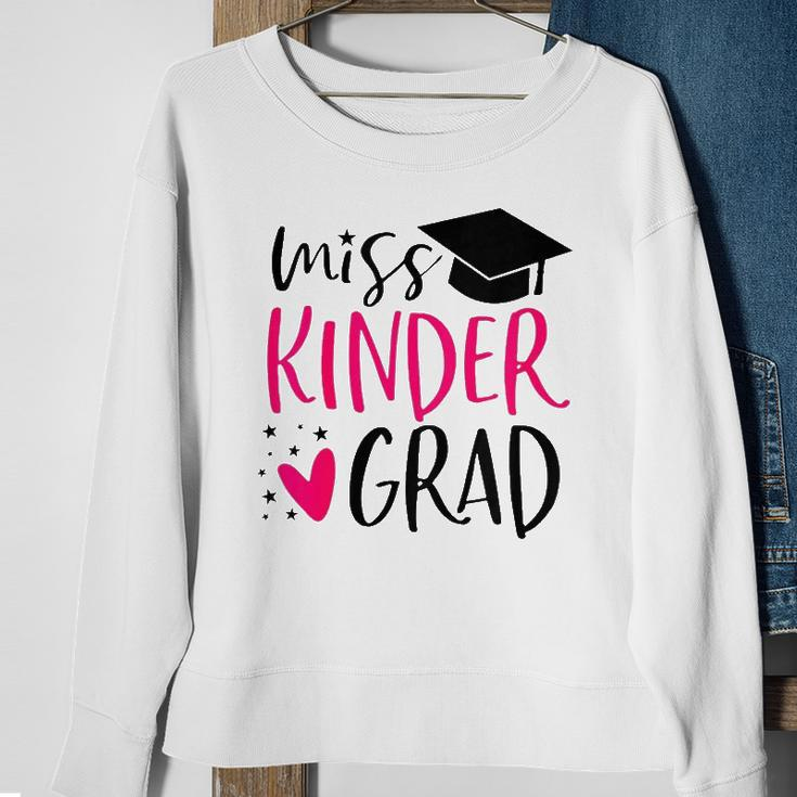 Kids Miss Kinder Grad Kindergarten Nailed It Graduation 2022 Senior Sweatshirt Gifts for Old Women