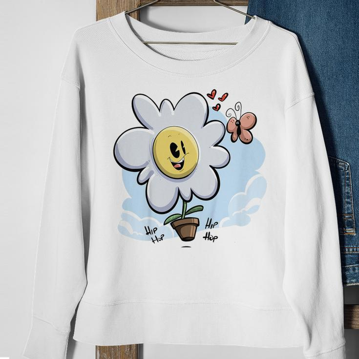 Kids Sunflower Butterfly Sunshine Sweatshirt Gifts for Old Women