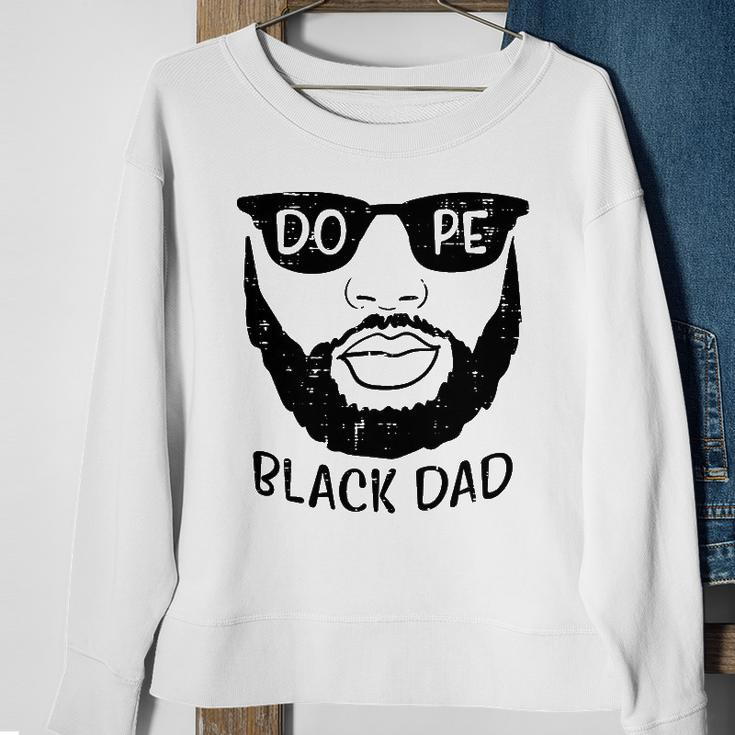 Mens Black Dad Beard African History Pride Blm Daddy Papa Men Sweatshirt Gifts for Old Women