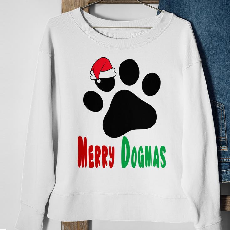 Merry Dogmas Sweatshirt Gifts for Old Women