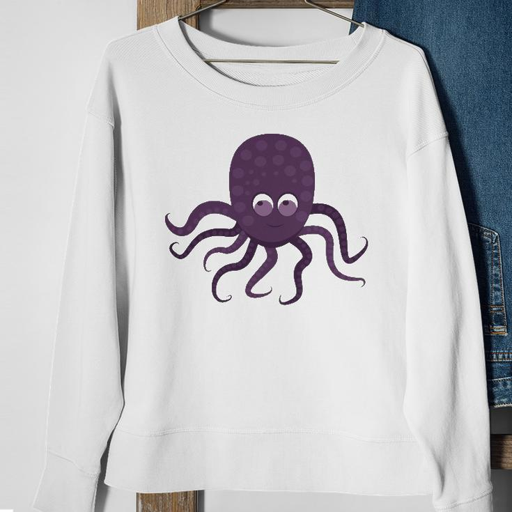 Moody Octopus Lovers Sea Animal Lovers Gift Sweatshirt Gifts for Old Women