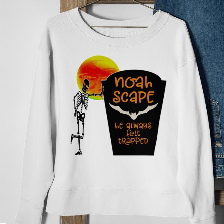 Noah Escape All Hallows Night Sweatshirt Gifts for Old Women