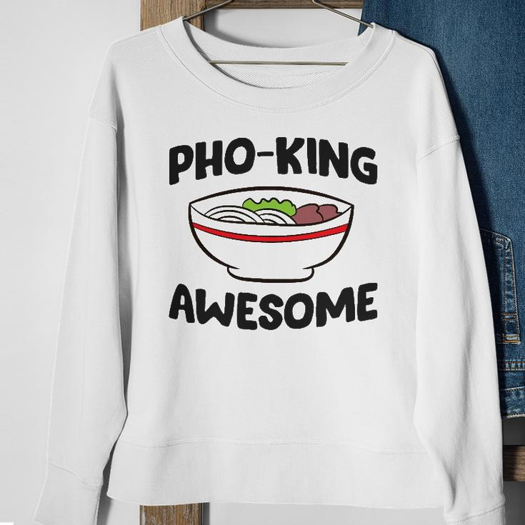 Pho King Awesome Ramen Asian Ramen Pho Sweatshirt Gifts for Old Women