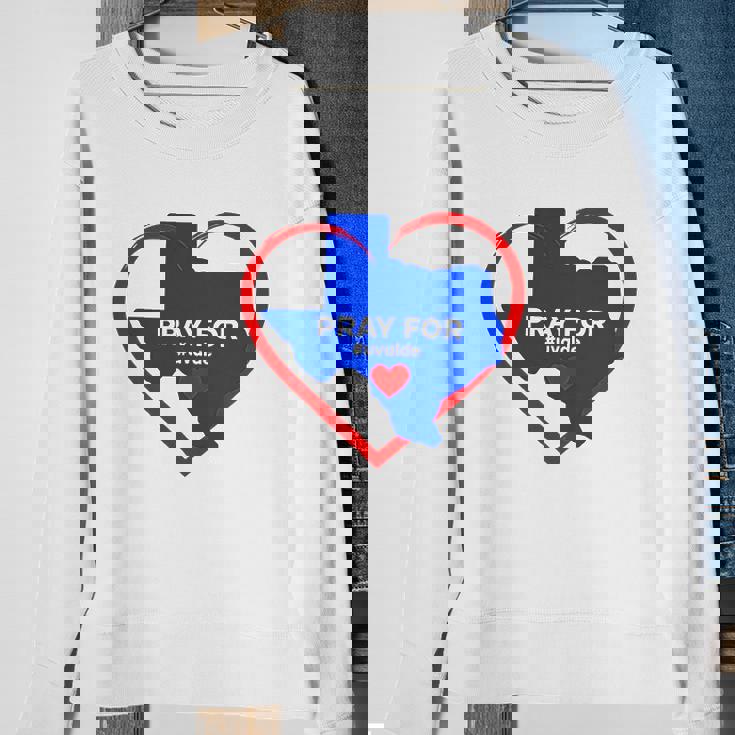 Pray For Uvalde Texas Map Heart Protect Our Children Rip For Uvalde Sweatshirt Gifts for Old Women Pray For Uvalde Texas Map Heart Protect Our Children Rip For Uvalde Sweatshirt Gifts for Old Women