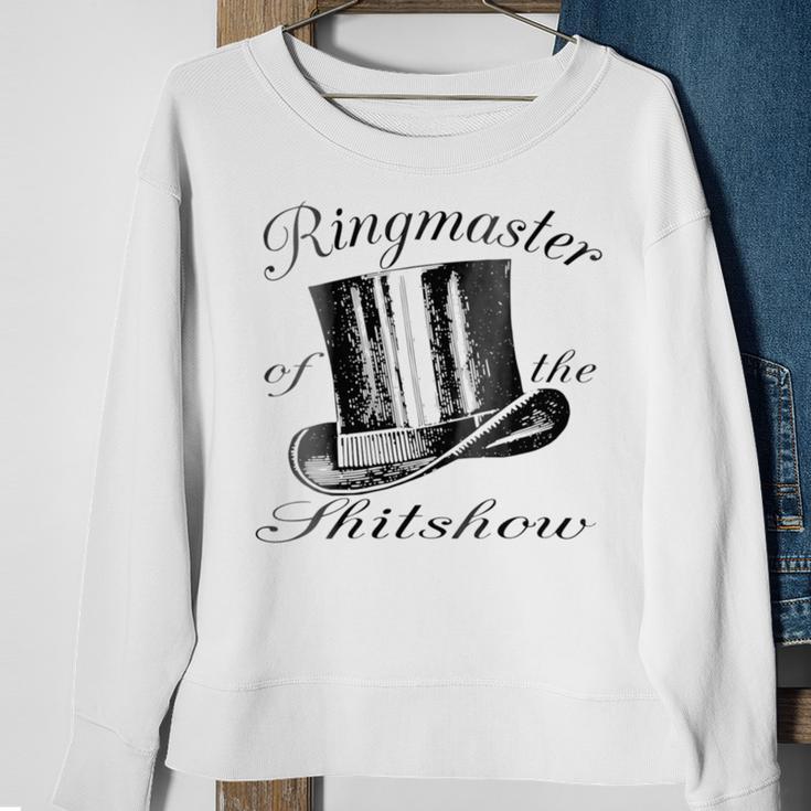 Ringmaster Of The Shitshow Sweatshirt Gifts for Old Women