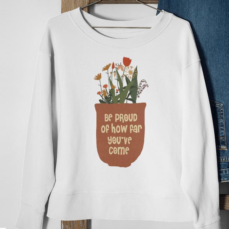 Trending On Summer Floral Women Trending Sweatshirt Gifts for Old Women