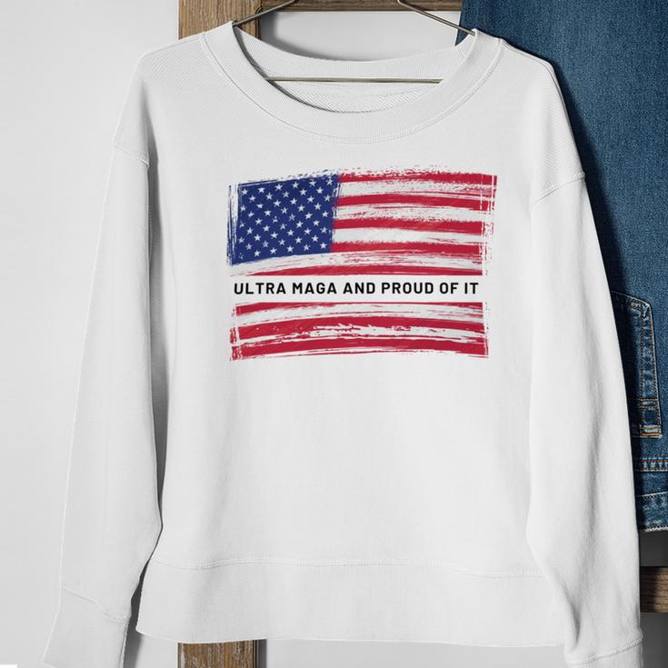 Ultra Maga And Proud Of It A Ultra Maga And Proud Of It V3 Sweatshirt Gifts for Old Women