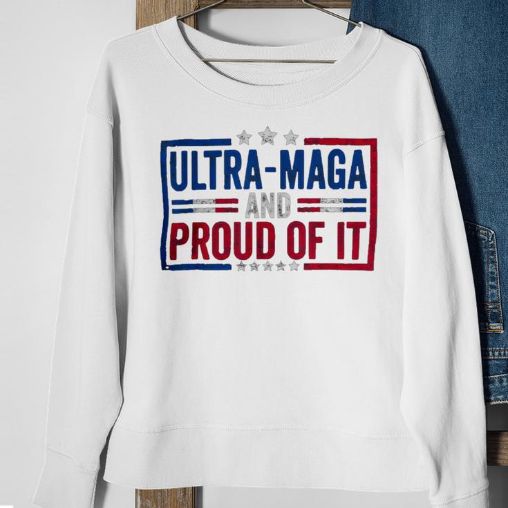 Ultra Maga And Proud Of It A Ultra Maga And Proud Of It V4 Sweatshirt Gifts for Old Women