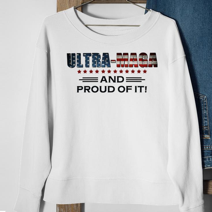 Ultra Maga And Proud Of It Antibiden Sweatshirt Gifts for Old Women