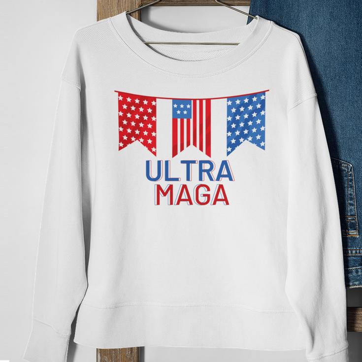 Ultra Maga And Proud Of It V13 Sweatshirt Gifts for Old Women