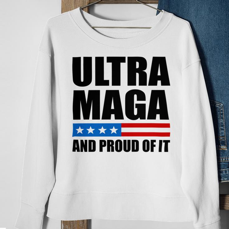 Ultra Maga And Proud Of It V22 Sweatshirt Gifts for Old Women