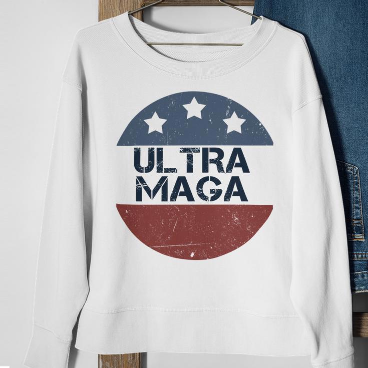 Ultra Maga And Proud Of It V24 Sweatshirt Gifts for Old Women