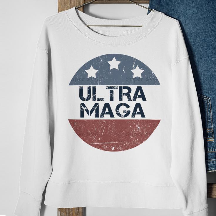 Ultra Maga And Proud Of It V4 Sweatshirt Gifts for Old Women