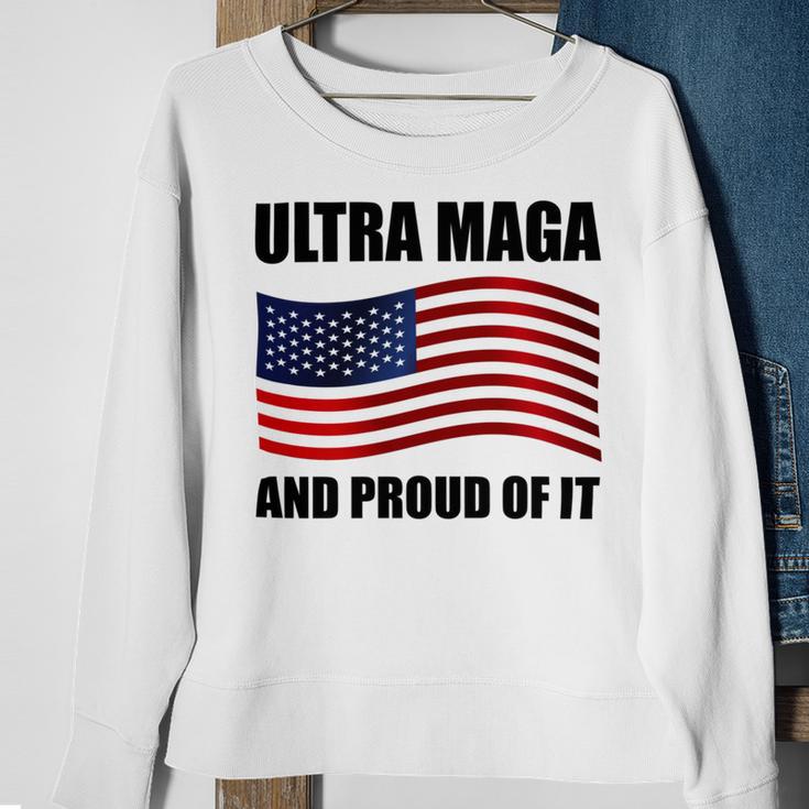 Ultra Maga And Proud Of It V7 Sweatshirt Gifts for Old Women