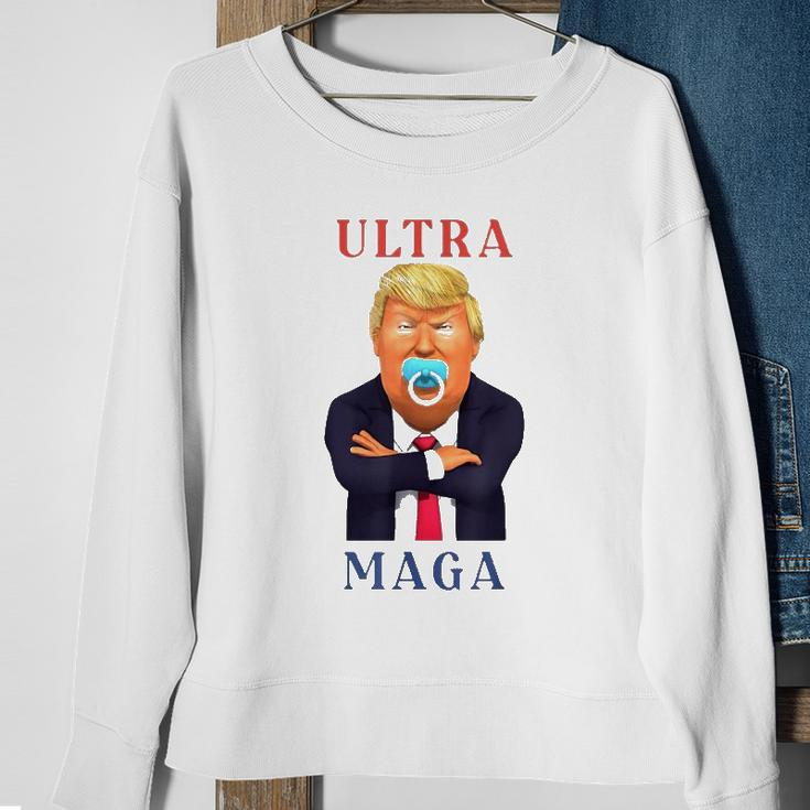 Ultra Maga Donald Trump Make America Great Again Sweatshirt Gifts for Old Women