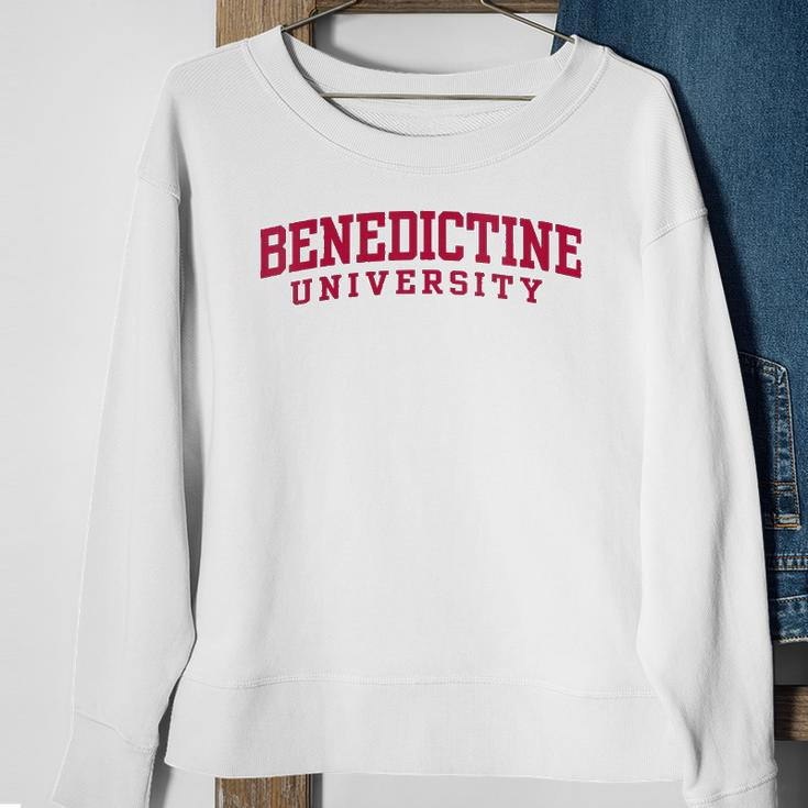 Womens Benedictine University Athletic Teacher Student Gift Sweatshirt Gifts for Old Women