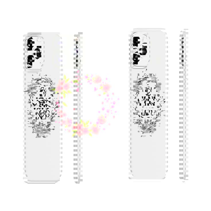 Floral 60 Years Old 60Th Birthday Women 60 Years Loved  Phonecase iPhone