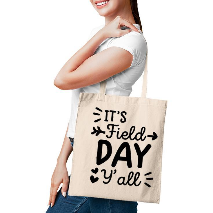 Field Day  Green For Teacher Field Day Tee  School  Tote Bag