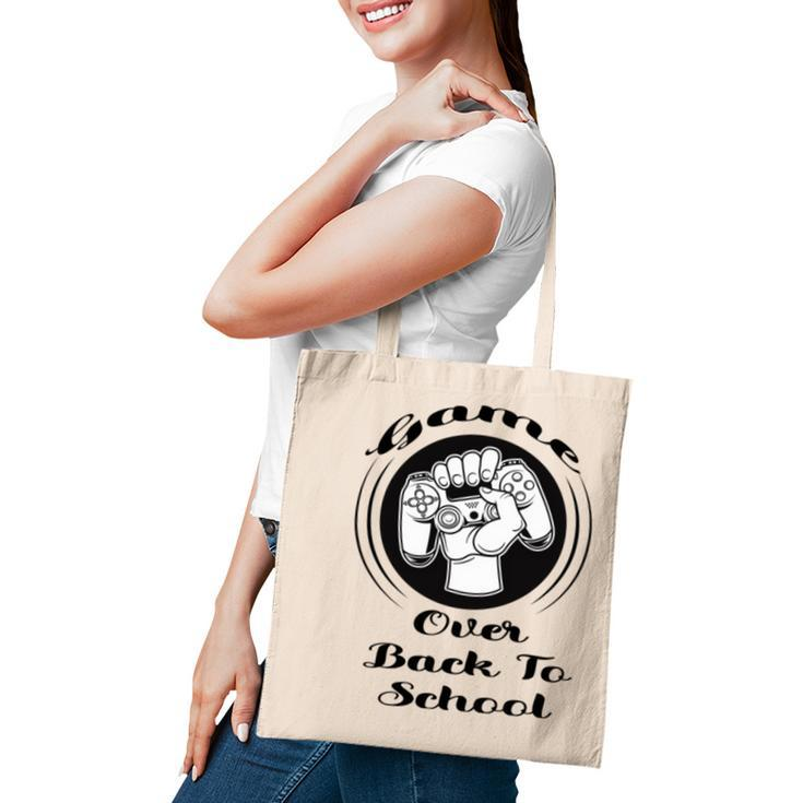 Game Over Back To School Tote Bag
