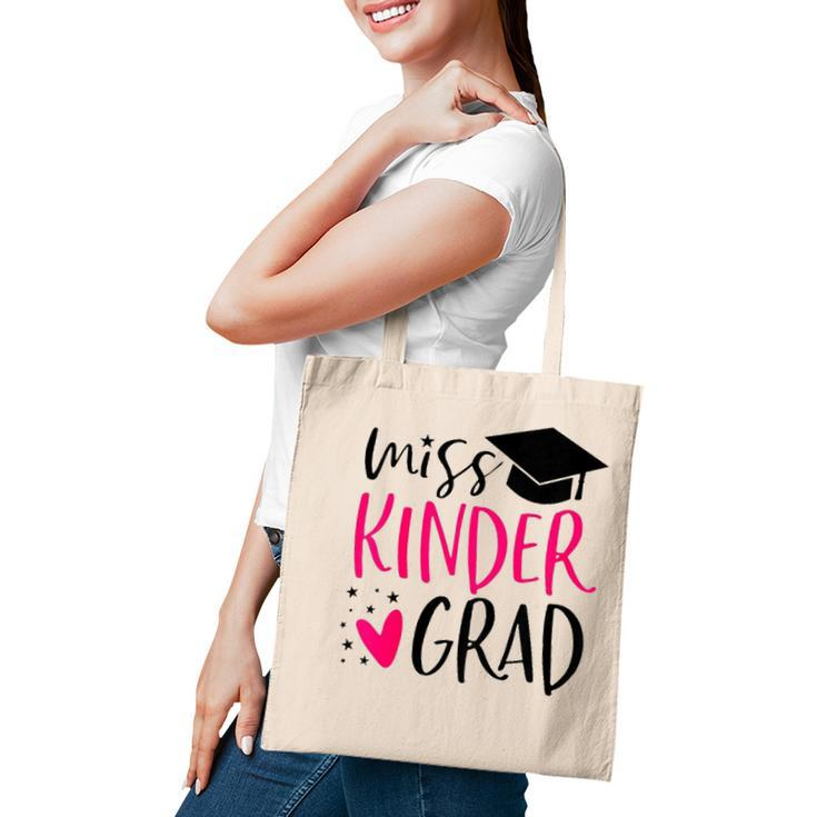 Kids Miss Kinder Grad Kindergarten Nailed It Graduation 2022 Senior Tote Bag