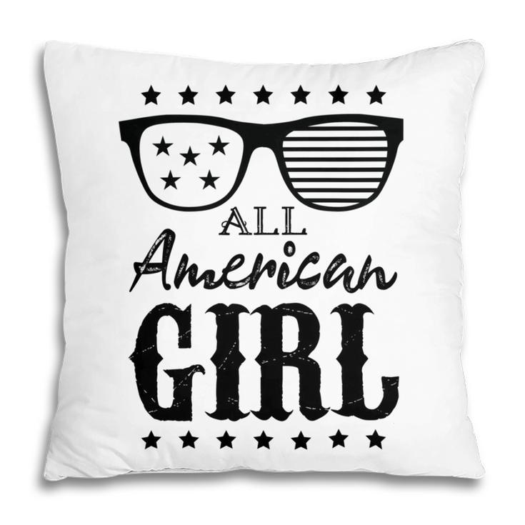 All American Girl 4Th Of July Family Matching Sunglasses Pillow