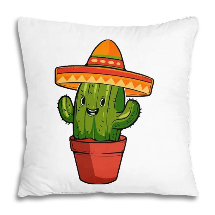 Cactus Cinco De Mayo Mexican V2 Pillow