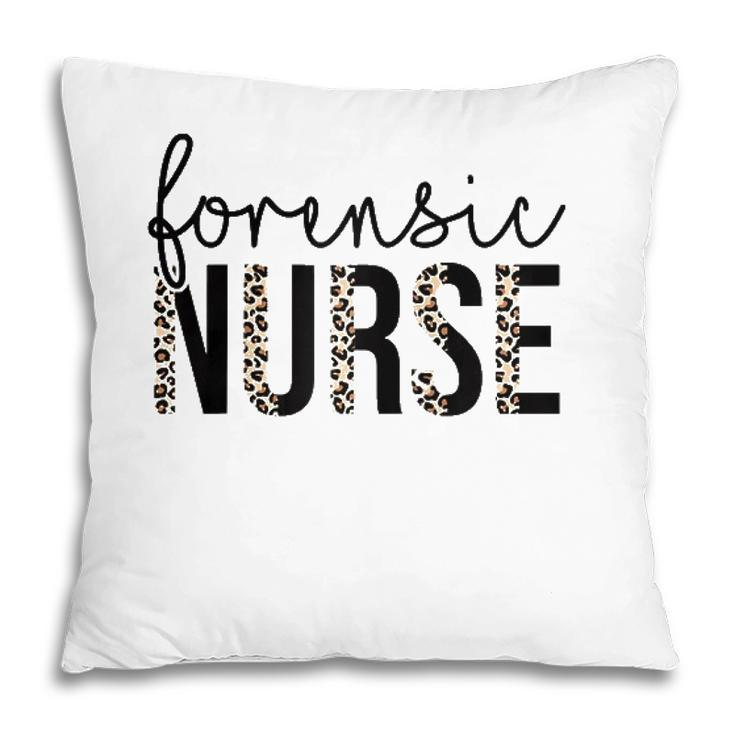 Forensic Nurse Life  Nursing School Nurse Squad Gifts Raglan Baseball Tee Pillow