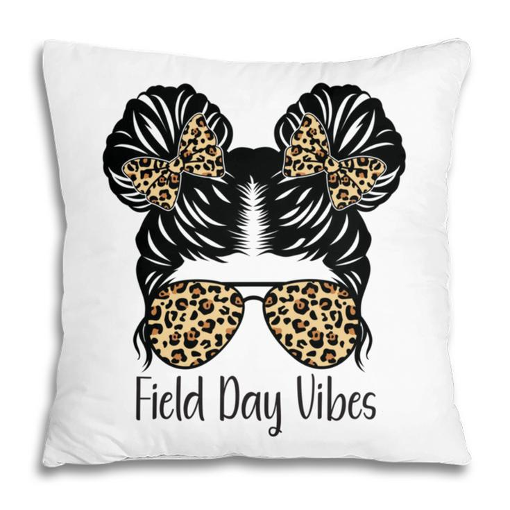 Happy Field Day Field Day Tee Kids Graduation School Fun Day V10 Pillow