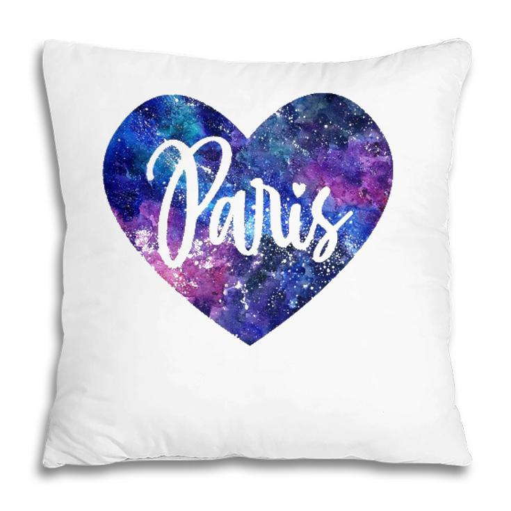 I Love Paris France For Women Pillow