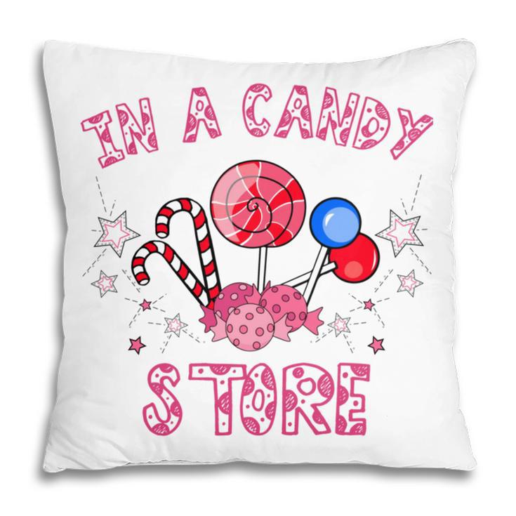 Kid In A Candy Store  35 Trending Shirt Pillow