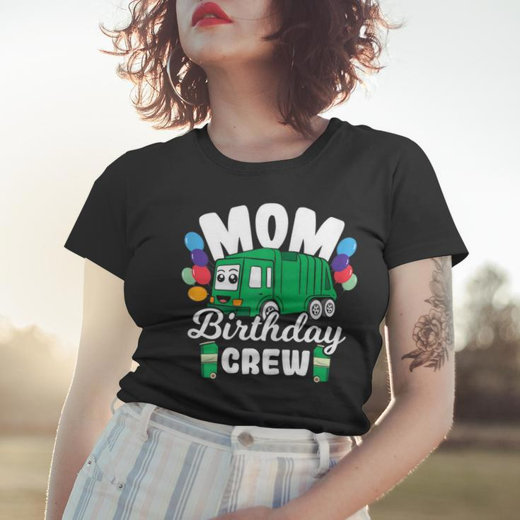 Birthday Crew Mom Of The Birthday Boy Garbage Truck Women T-shirt Gifts for Her