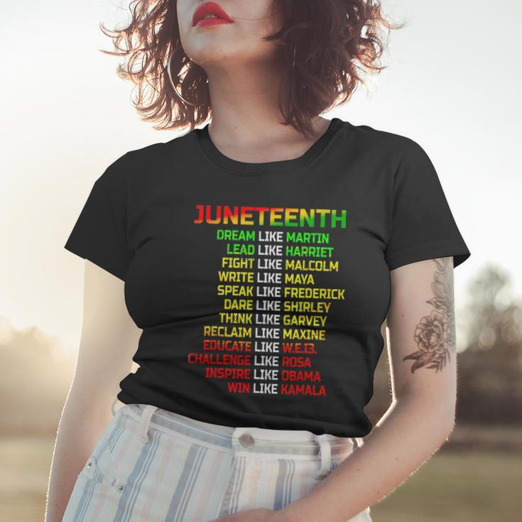 Black Women Freeish Since 1865 Party Decorations Juneteenth Women T-shirt Gifts for Her