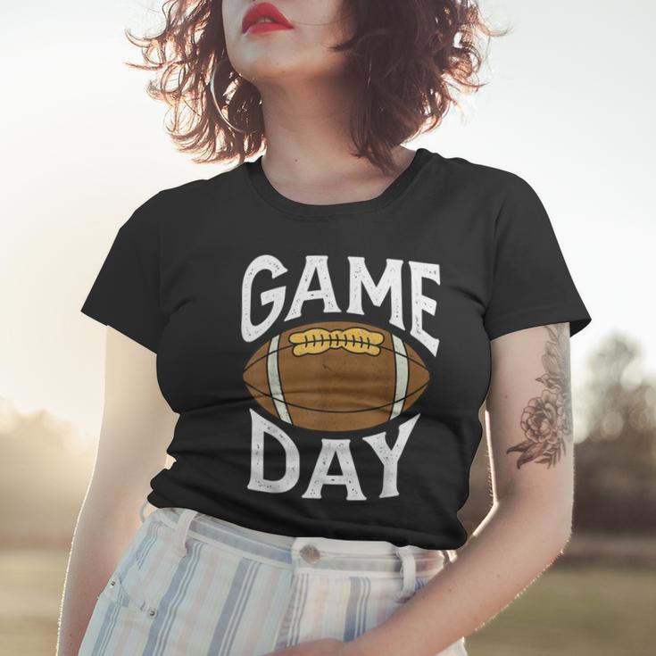 Football Player Vintage Game Day Women T-shirt Gifts for Her