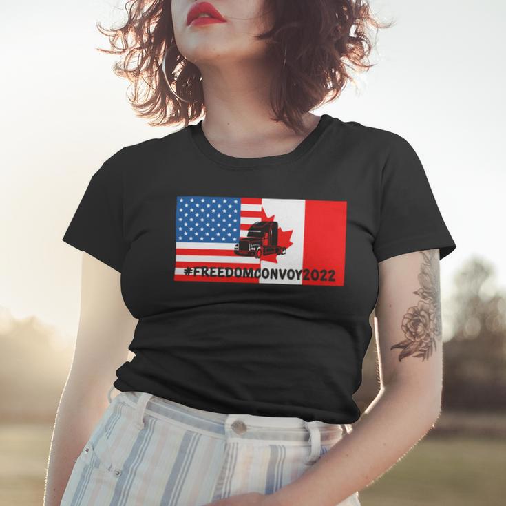 Freedom Convoy V2 Women T-shirt Gifts for Her