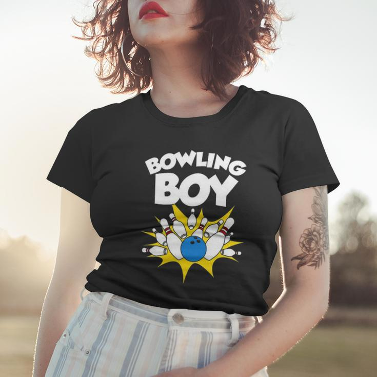 Funny Bowling Gift For Kids Cool Bowler Boys Birthday Party Women T-shirt Gifts for Her