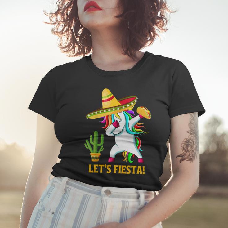 Funny Dabbing Taco Cinco De May Mexican Food V4 Women T-shirt Gifts for Her