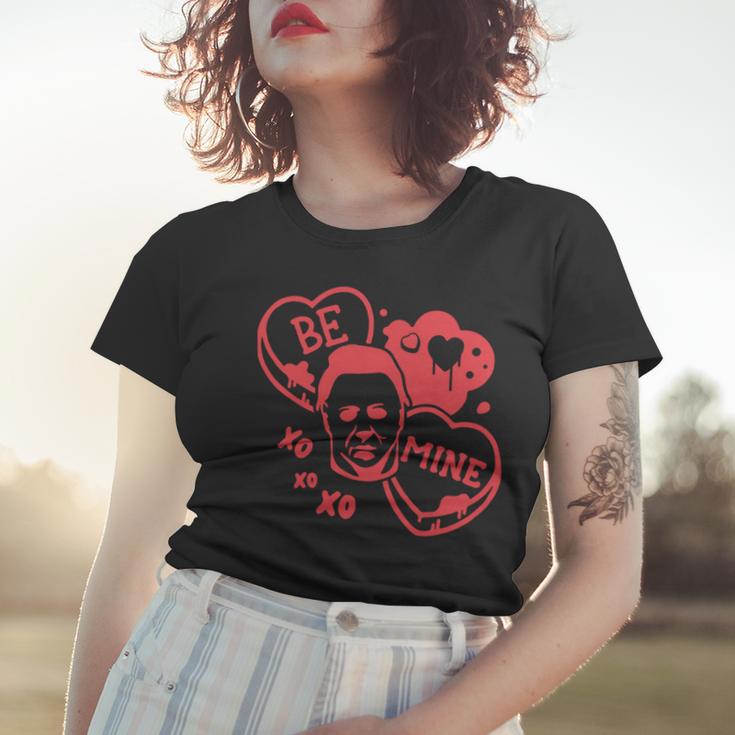 Funny Horror Valentines Day Women T-shirt Gifts for Her