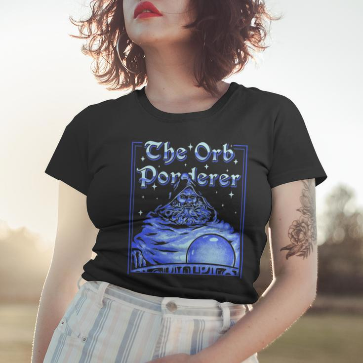 Pondering Orb Women T-shirt Gifts for Her